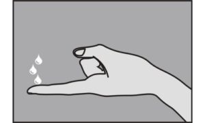 When used vaginally, apply 3 to 5 drops on the tip of your finger - Icon