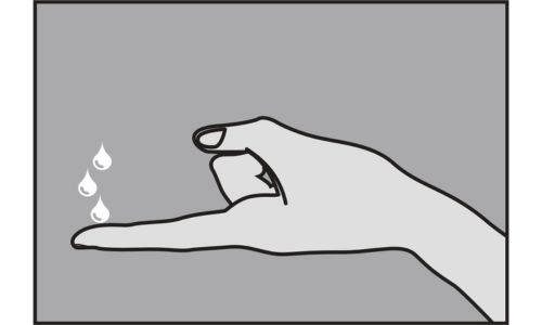 When used vaginally, apply 3 to 5 drops on the tip of your finger - Icon
