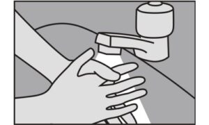 Wash your hands before applying StrataMGT - Icon