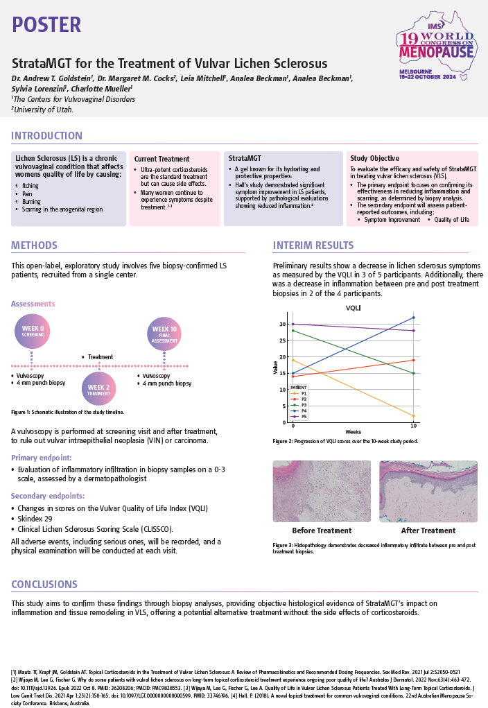 Dr Andrew T. Goldstein Poster